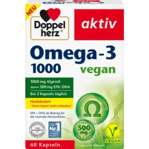 Doppelherz Omega-3 1000 vegan Kapseln N60