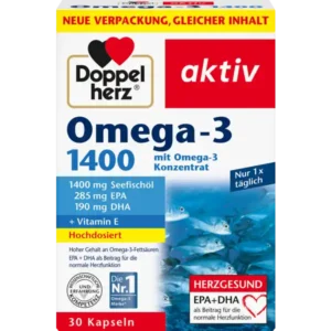 Doppelherz aktiv Omega-3 1400 Kapseln