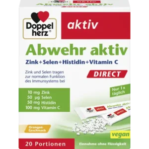 Doppelherz aktiv Abwehr aktiv Zink + Selen + Histidin + Vitamin C N20