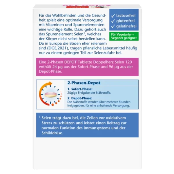Doppelherz Selen 120 Depot Tabletten  N45 - Görsel 2