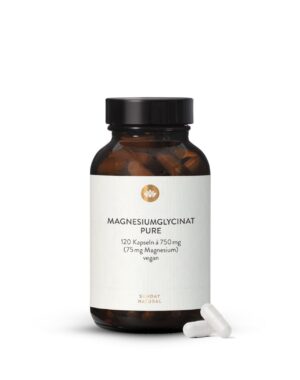 MAGNESIUM GLYCINAT PURE
KAPSELN 75mg 120 kapseln